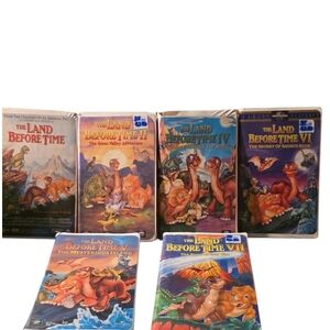 The Land Before Time VHS Collection